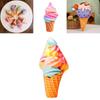 Eis Plüschtier Kissen Weich Und Flauschig Perfektes Geschenk Für Eisliebhaber Buntes Und Niedliches Design