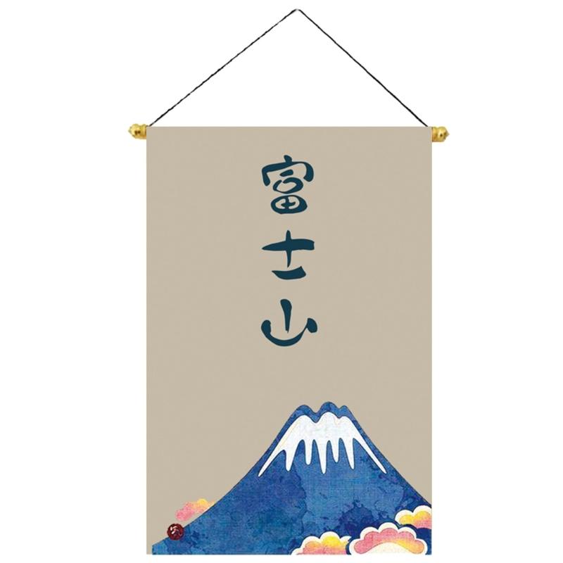 Vintage Signs Japanese Styles Hanging Banners Wine House Sushi Shop Hanging Flags for Restaurant Home Outdoor Decors