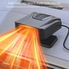 Car Defroster Demister 12V/24V Electric Heater Fan Self Adhesive Windshield Defogger Car Accessories Angle Adjustable