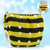 Free Size Baby Adjustable Reusable Waterproof Breathable Summer Pool Training PantsBee