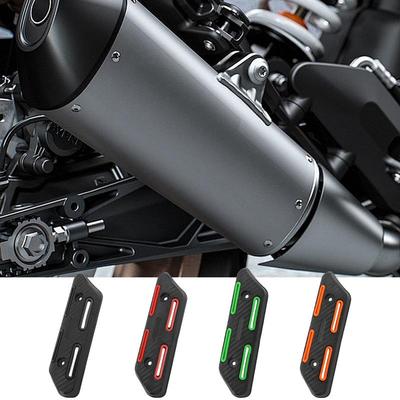 Motorcycle Heat Shield Muffler Pipe Heat Cover Protector Anti-Scalding and Heat Dissipation Exhaust Heat Insulation Cover