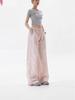 2025 Women's Casual Wide Leg Bow Pants - Sporty, Versatile, High Waist, Lightweight, Straight Leg Cargo