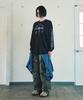 THEVINYLHOUSE Western Saloon Ls Tee Black