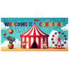 Event Backdrop Large Carnival Banner Decor Reusable Welcome Backdrop For School Event Festival Decor Birthday