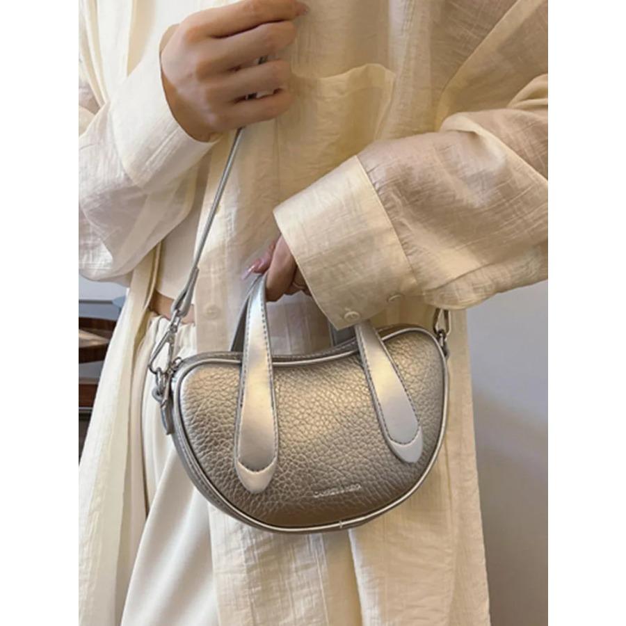 Summer PU Leather Tote Bucket Bags  Summer Fashion Versatile Zipper Crossbody Bag Lady Daily Out Shoulder Pack