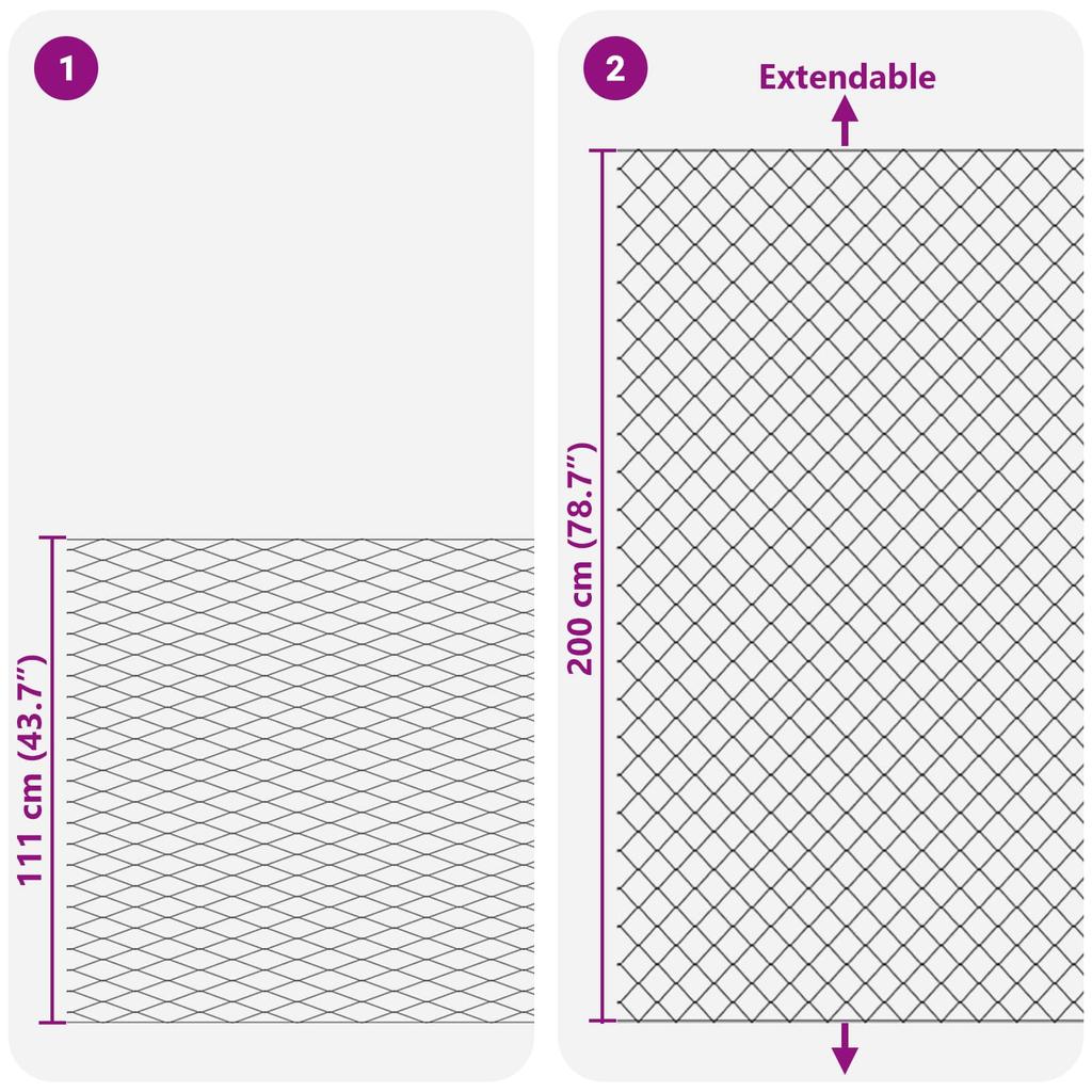 Green Steel Mesh Fence 2 X 10 M