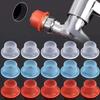 50PCS Faucet Leak-proof Sealing Gasket Washer Silicone Raw Belt Triangle Valve Rubber Pipe Hose Prevent Dripping Leakage Plug