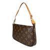 LOUIS VUITTON Pochette Accessoires M58009 Handbag Brown Women used