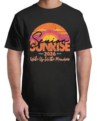 Senior Sunrise 2026 High School 12th Twelfth Grade Vintage Adult S-4XL T-Shirt
