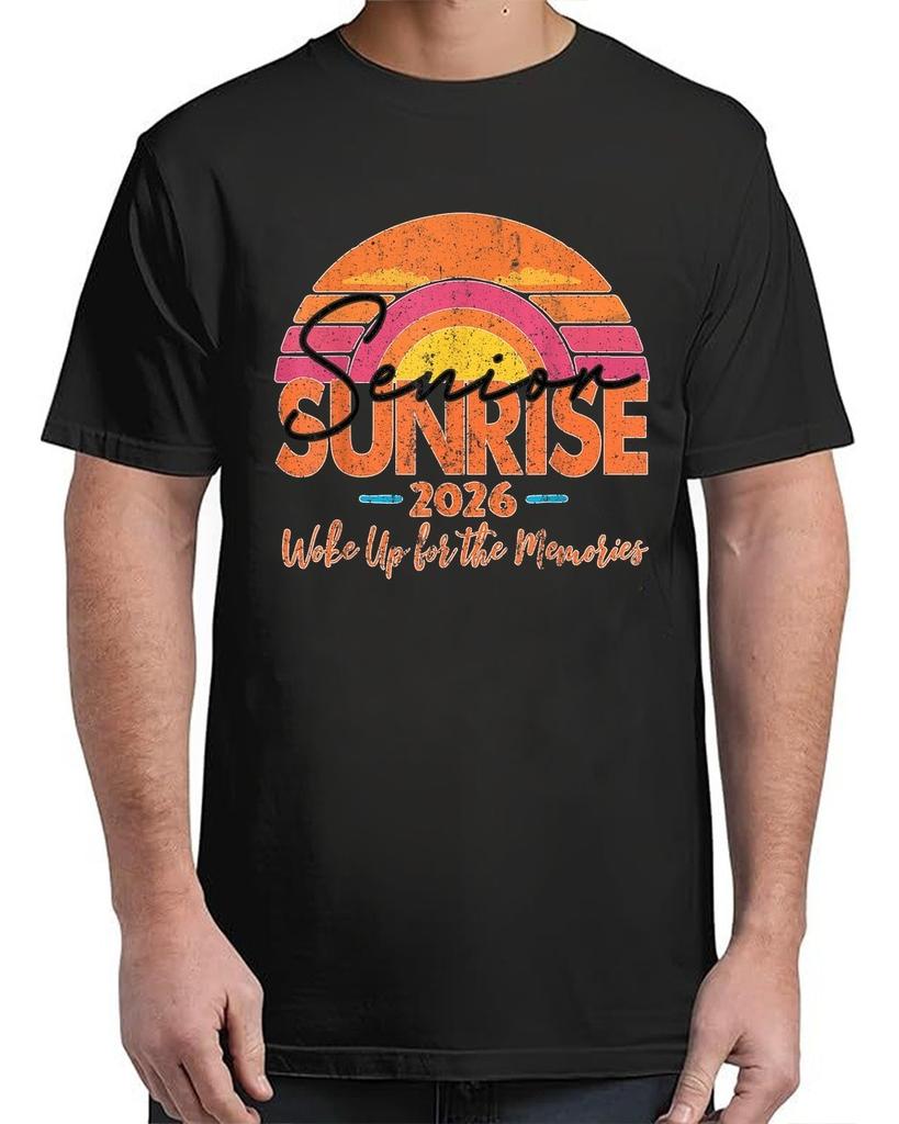 Senior Sunrise 2026 High School 12th Twelfth Grade Vintage Adult S-4XL T-Shirt