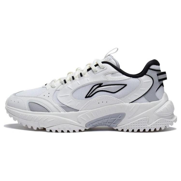 Li-Ning Star Wind White Black Men s AGCT149-2 EU 39