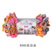 5 Stück 100g/Rolle Flauschiges Fingerloop-Garn Ohne Nadeln Polyester Dickes Riesen-Chenille-Garn für Handgestrickte Decken Schals