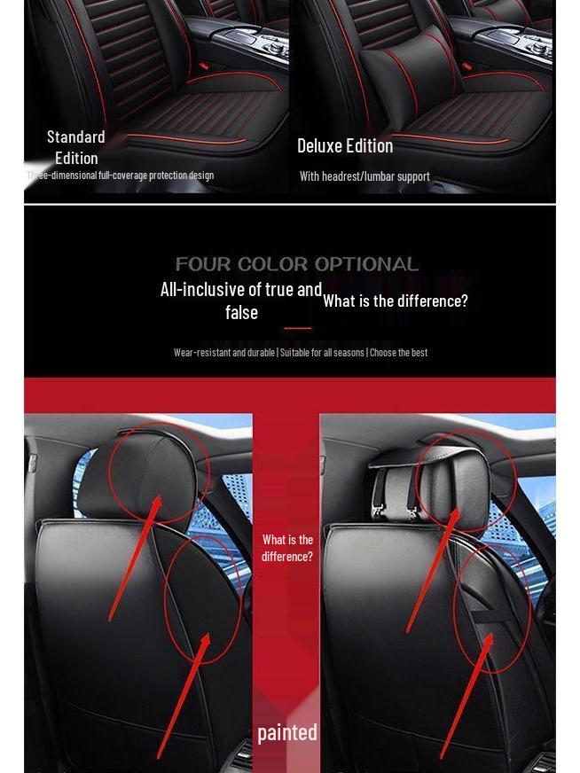 Universal All-Inclusive Car Seat Covers for Geely Vision X1/X3/X6/S1 and New Vision Pro