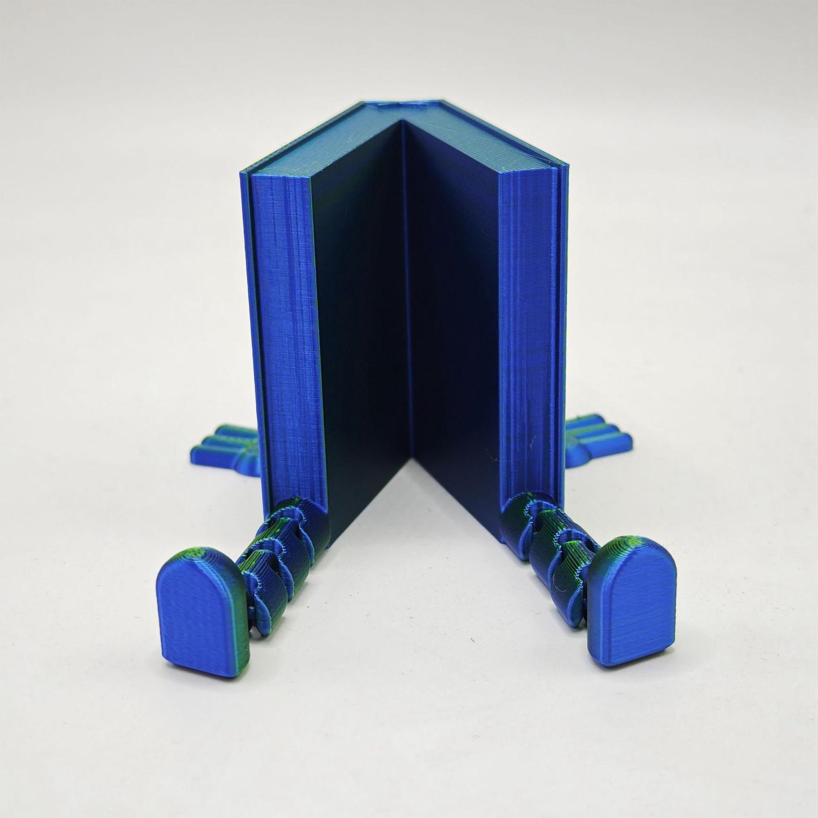 

Креативная фигурка с подвижными суставами для книги-компаньона One-piece, фигурка с подвижными суставами в подарок для книголюбов. One Size синий