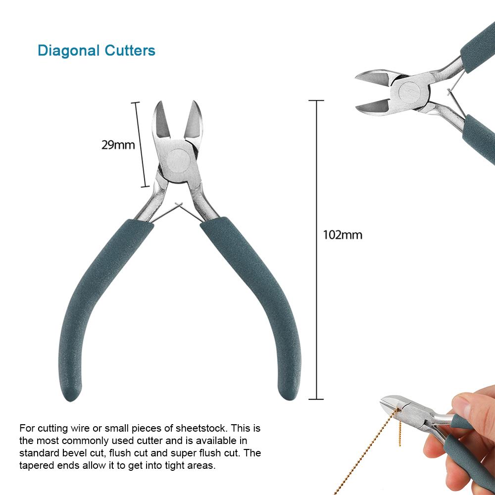 Exclusive Customization High Quality Stainless Steel End Cutting Wire Pliers Hand Tools DIY Jewelry Pliers Fit Handcraft Repair