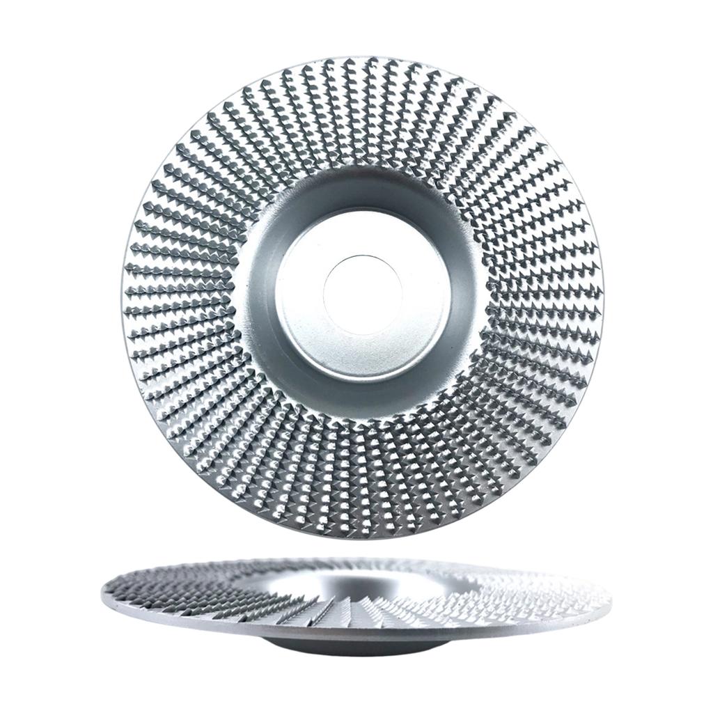 Carbide Grinding Disc for Angle Grinder Woodworking Sanding Disc Flat Surface Burr Disc Durable Abrasive Tool for Shaping and Polishing