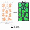 Waterproof Luminous Cartoon Capybara Temporary Tattoo Stickers for Kids