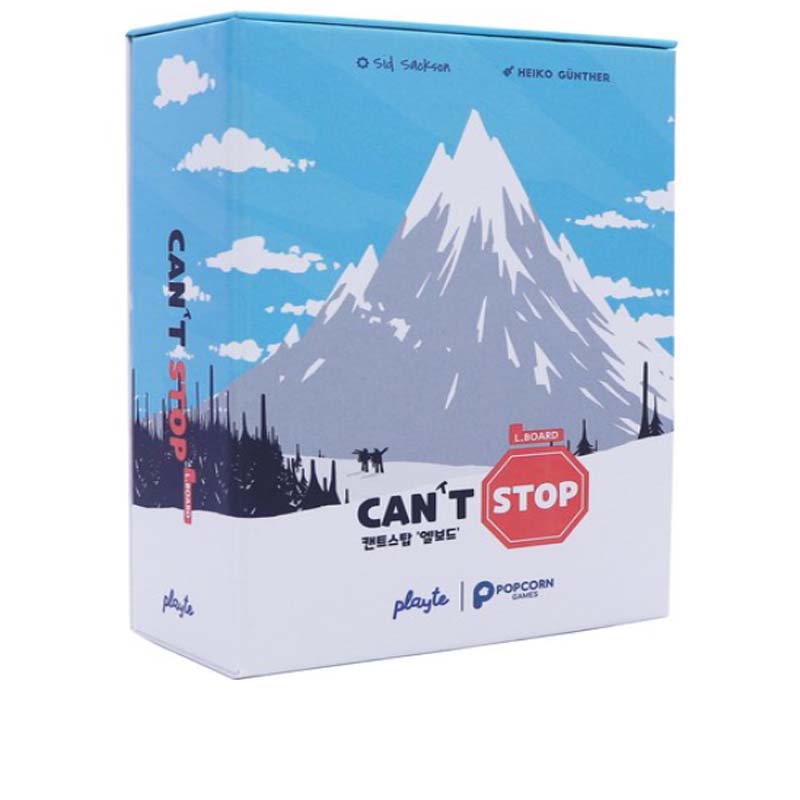 

Новая Настольная игра Не останавливайся 3-е издание Popcorn Games 2-4 игрока L Can t stop(L Board)