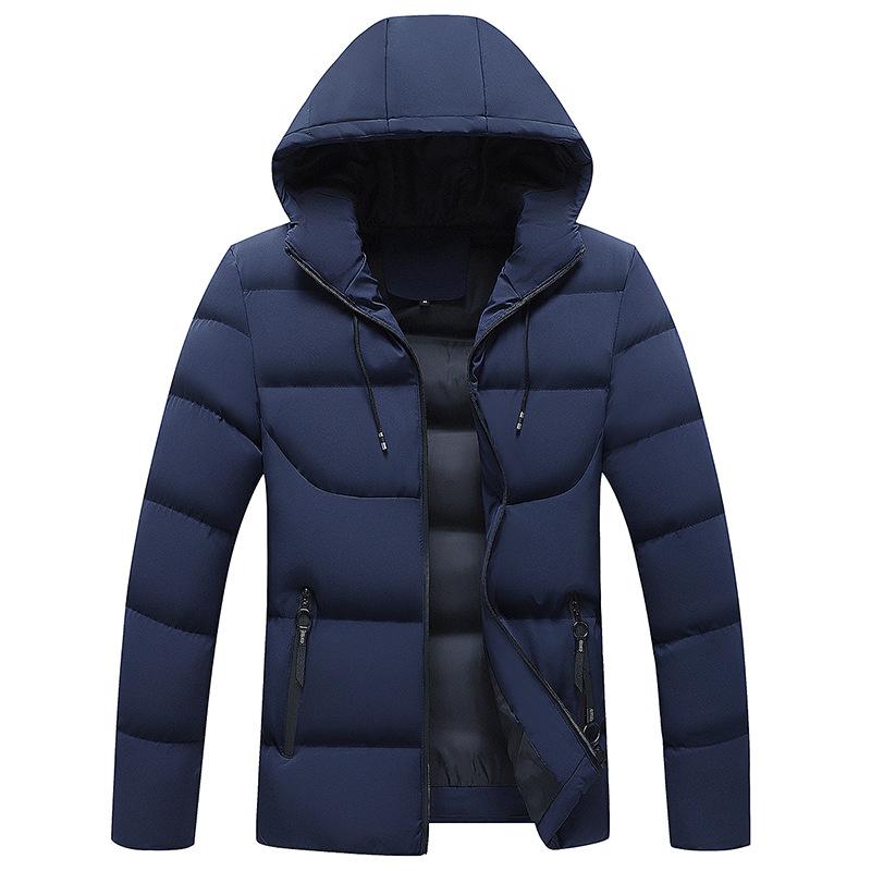 Winter Men's Cotton-padded Warm Jacket Brand, Men's Cotton-padded Jacket Top