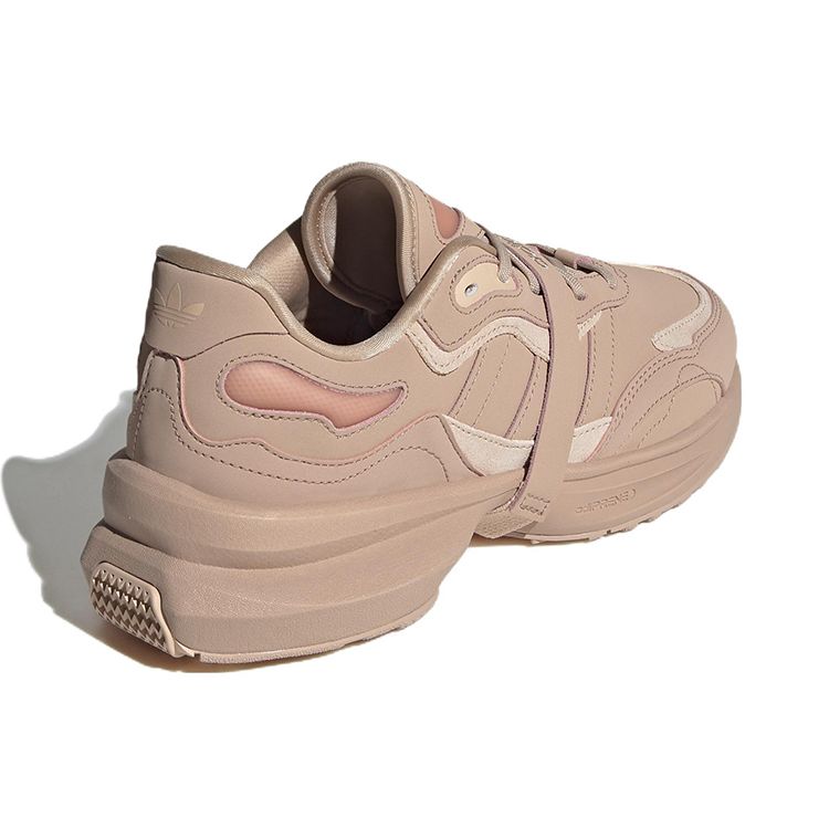 Adidas Originals Zentic Leather Suede Sports Comfortable Non-Slip Wear-Resistant Low-Top Casual Shoes Women Casual Shoes Deep-Flesh GY4130