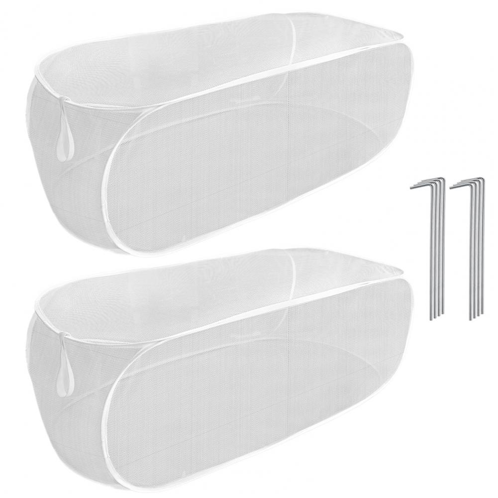 Mesh Garden Row Covers Garden Netting for Plant Protection Foldable Mesh Plant Cage Garden Trellis Netting With Square Mesh