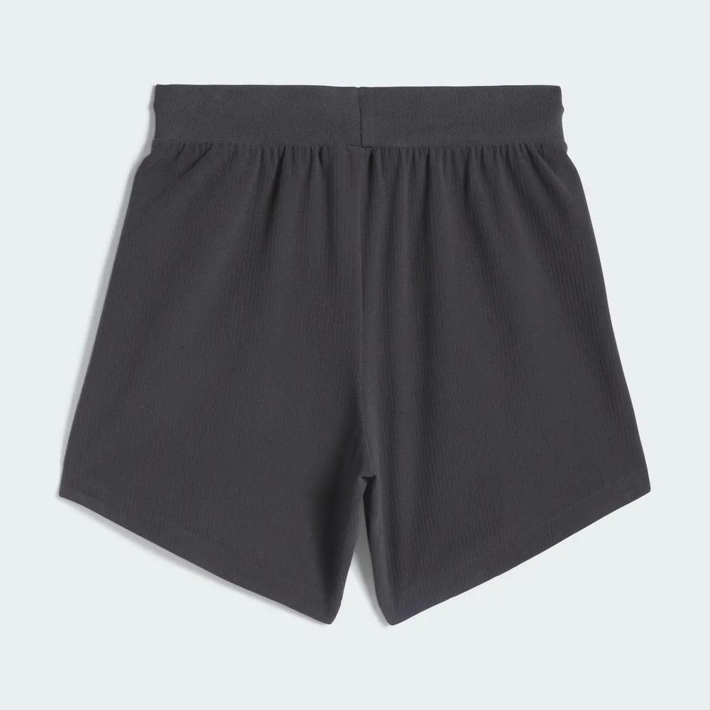 Adidas 2024 Collection Chapter 01 Solid Color Sports Shorts Unisex Bottoms Charcoal-Black IT2472