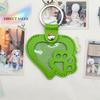 Heart Shape Pet Hair Storage Bag PU Leather Portable Memorial Key Chain DIY Memorial Sealed Dogs Paw Pendant Pet Loss Memorial