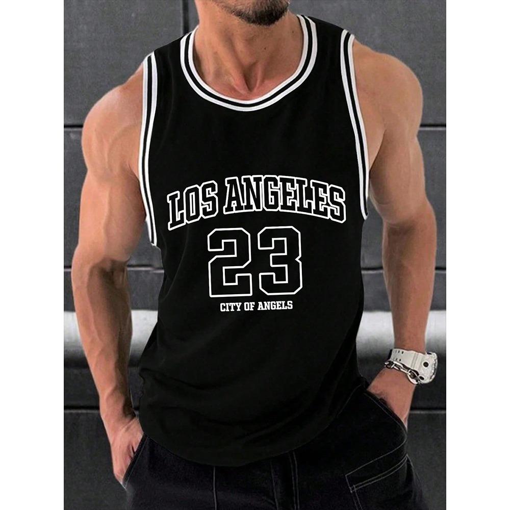 

Летний городской повседневный мужской жилет для фитнеса, спортивный, дышащий, мужской жилет, уличная мода, мужской жилет 2XL