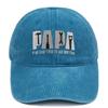 Vintage PAPA Dad Embroidered Baseball Cap - Unisex, Washed Soft Brim, Versatile Sun Protection