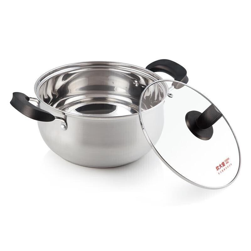 COOKER KING Suppentopf aus 304 Edelstahl mit Deckel