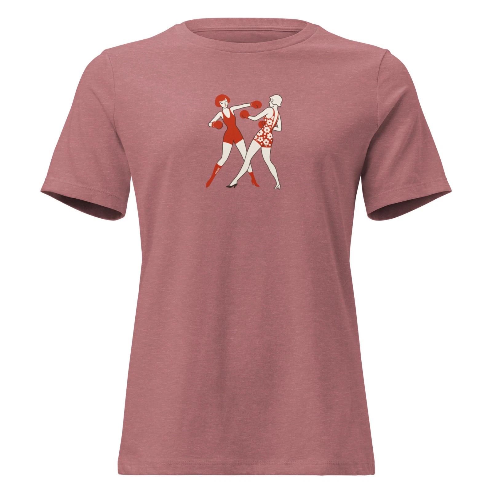 Retro Boxing Shirt Baby Tee, Vintage Graphic Tee 90s Tshirt Y2K Shirt 4XL
