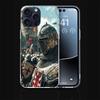 The Bright Red Crusade Clear Phone Case For Iphone 17 Air 16 Pro Max 15 Pro 14 Plus 17E 16E 11 13 12 Mini Cover Cases Fundas Cel