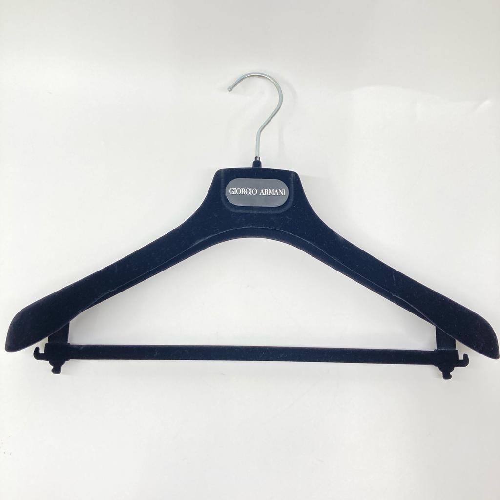 Giorgio Armani 3HAG74 AJXTZ Black Seersucker Single Breasted Jacket Jacket 48 blackUsed