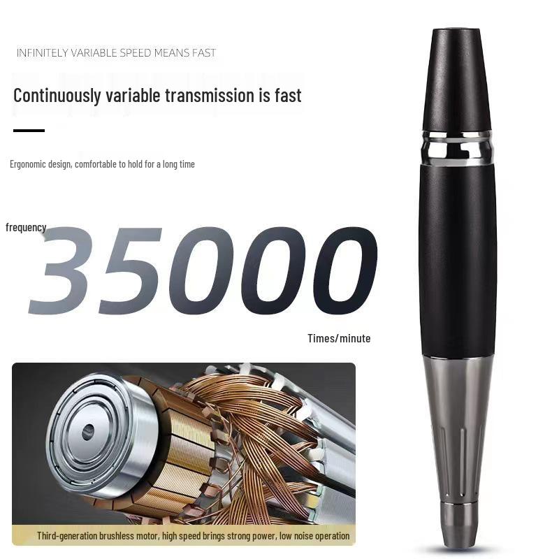 Ingenious Black Knight Microblading Machine for Eyebrows, Eyeliner, & Lips