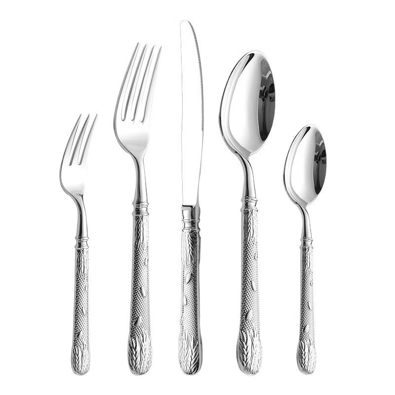 304 Stainless Steel Wheat Ear Dinner Spoon