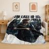 Horror Game TV The Last of Us Soft Flannel Throw Blanket,Cozy Blanket for Bed,Couch,Sofa,Bedroom,Living Room,Travel,Picnic Kids
