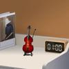 Model de violoncele miniaturale Figurine din lemn de instrumente muzicale miniaturale Sculptură de violoncele instrumente muzicale mini pentru living