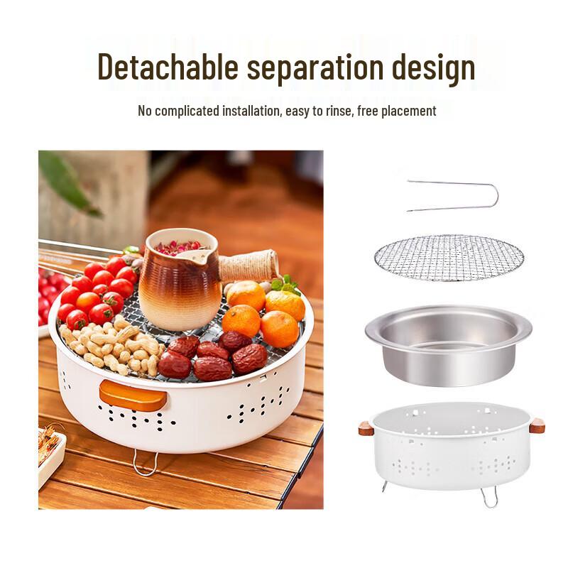 ShangKaoJia Multi-functional Charcoal BBQ & Tea Stove