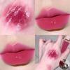 Water-Gloss Peach Jelly Ins-Style Ultra-Soft Plump Lip Mirror Lip Gloss Clear and Moisturizing Lip Balm Student Party Pure Desire Lipstick