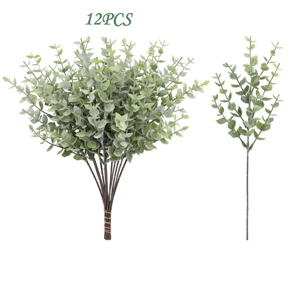 Simulation Green Plant Money Leaf Outdoor Home Wedding Decoration Artificial Flower Plastic Plant Ornaments