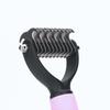 Stainless Steel Dog Trimmer Comb Double-Sided Pet Deshedding Brush Cat Comb Brushes Pet Comb  Home