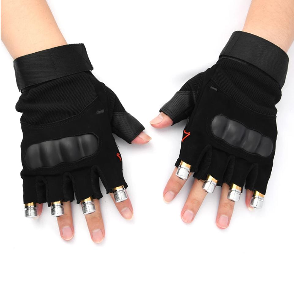 Laser Dance Gloves Red Green Beam Stage Props LED Palm Light Nightclub Performance Cool Lighting Accessory