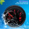 4-20mA 52mm Fuel Level Gauge with Alarm Flashing Current Signal Oil Tank Meter Indicator Waterproof Red LED for Car Boat Custom