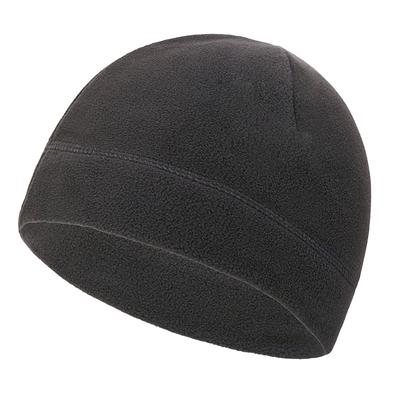 Solid Color Fashion Warm Mens Winter Polar Fleece Fisherman Beanie Hat With Stock