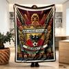 Go Ahead Eagles Print Blanket - Soft & Comfortable, for Bedroom, Travel, Sofa, Home Decoration - Birthday Christmas Gift for Friend