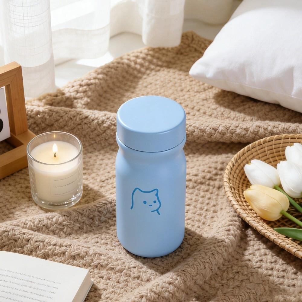 Cartoon Mini Pocket Mug Leak Proof Vacuum Insulated Cup Direct Drinking Mug  Outdoor Activities