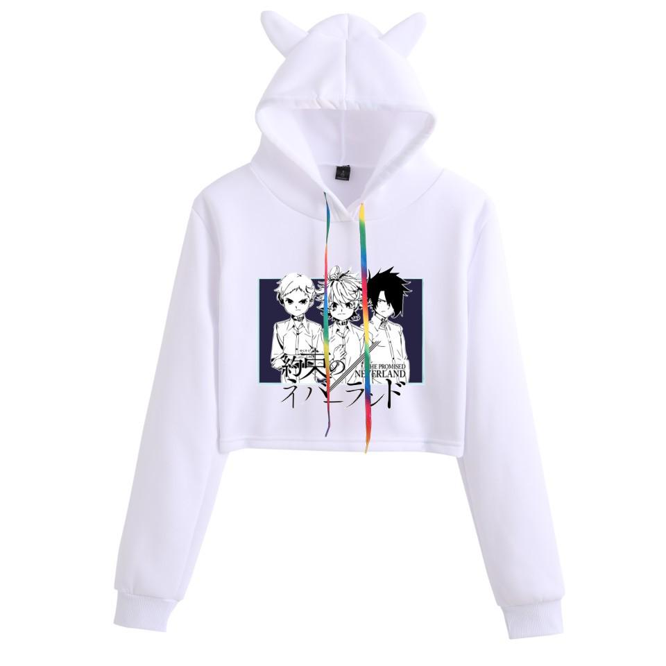 Anime "The Promised Neverland" Women's Hooded Long Sleeve Hoodie