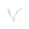 Soporte Para Monitor TooQ DB1434TNR-W Blanco 2 Pantallas 13-34"