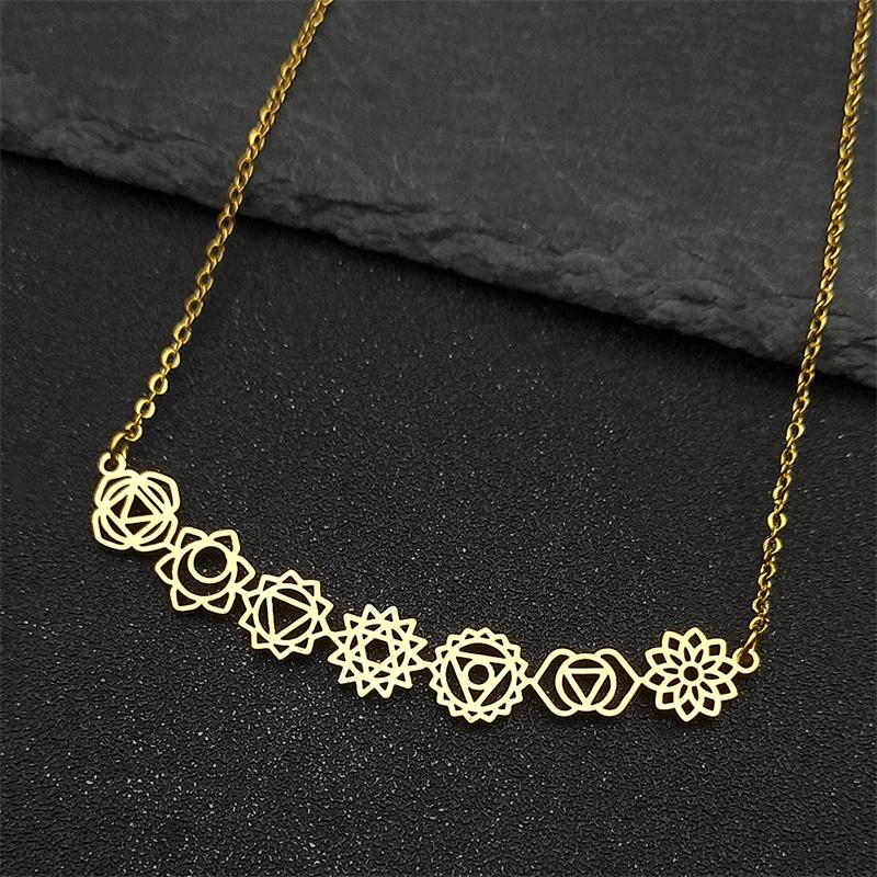 Buddhism Meditation Buddha Yoga Pendant Necklace Stainless Steel Tree of Life Necklace Buddhist Jewelry collares para mujer