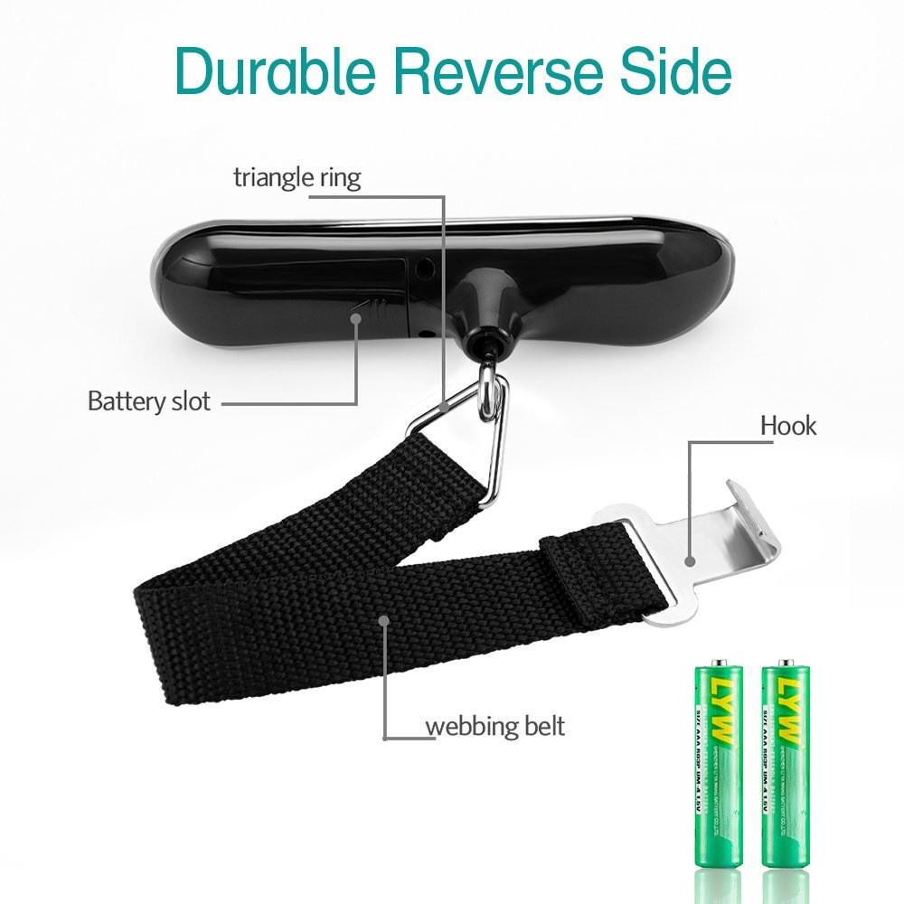 Mini Handheld Portable Electronic Luggage Scale for Travel Suitcases